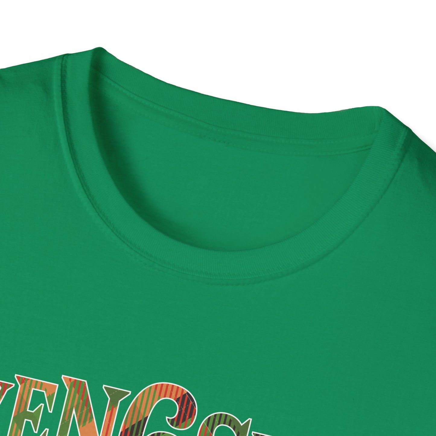 Plain T-Shirt with Madras Logo