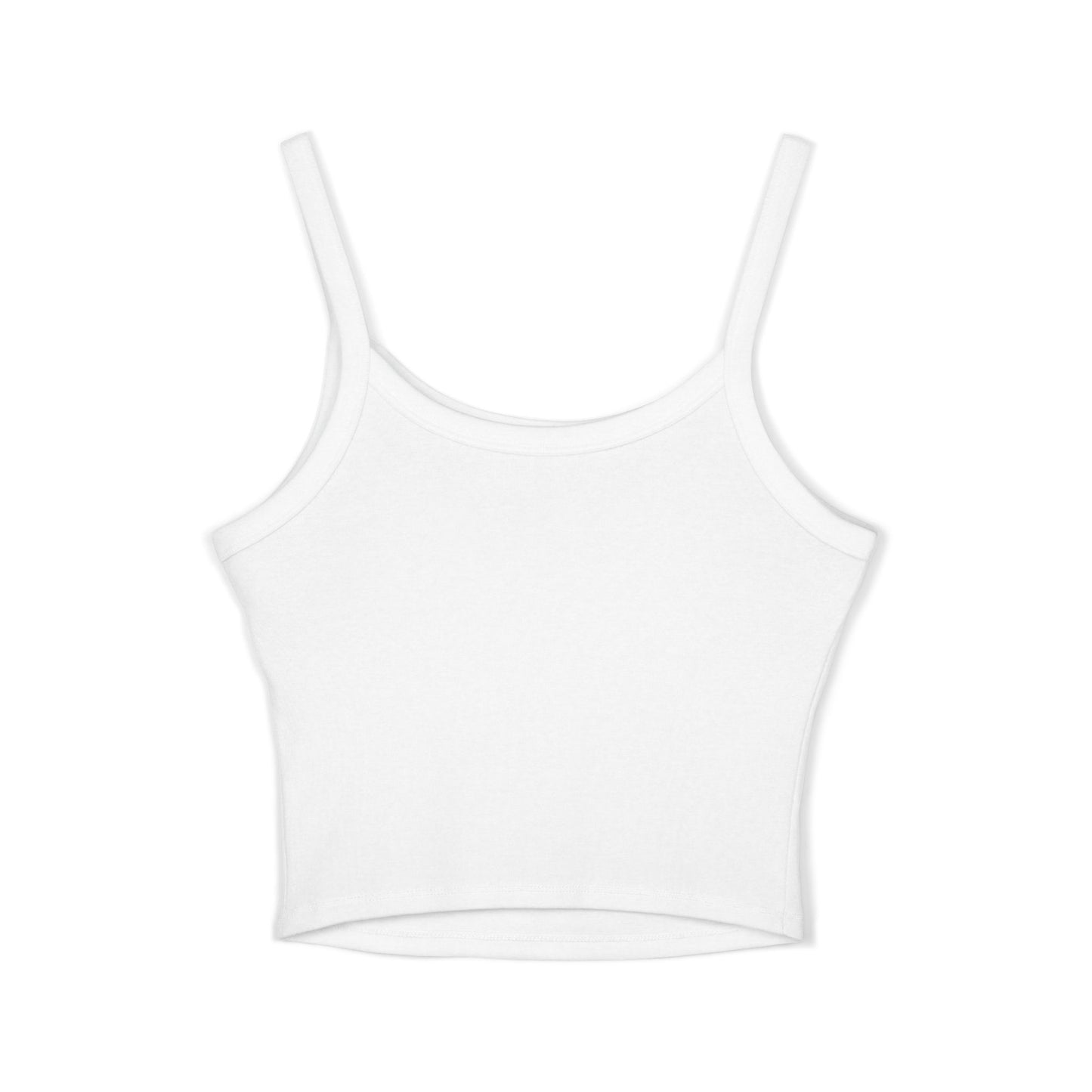 Women’s Spaghetti Strap Tank Top with Madras Logo