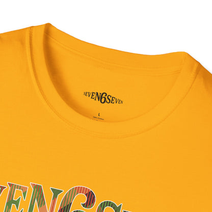 Plain T-Shirt with Madras Logo