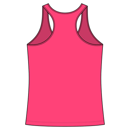 Racerback Tank Top- Black Logo