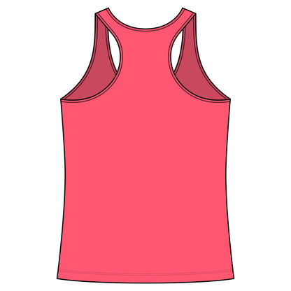 Racerback Tank Top- Black Logo