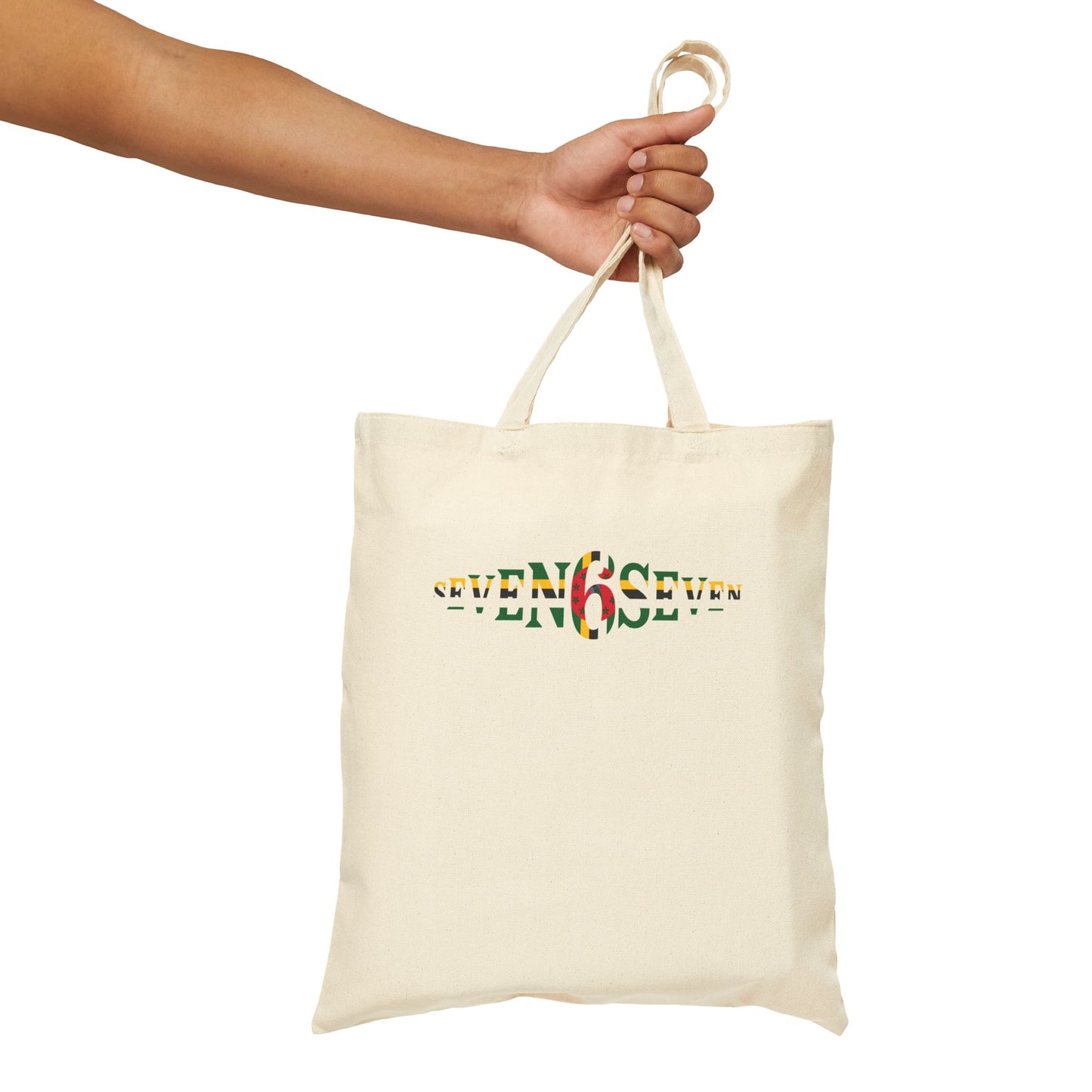 Canvas Tote Bag — Flag Logo