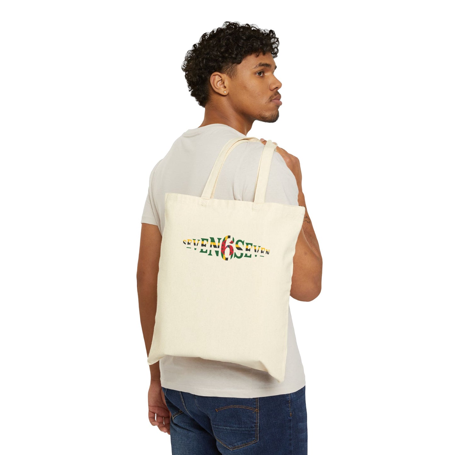 Canvas Tote Bag — Flag Logo
