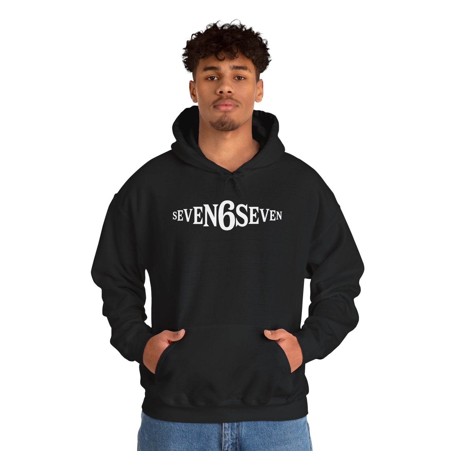 Unisex Heavy Blend™ Hooded Sweatshirt - White Logo
