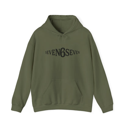 Unisex Heavy Blend™ Hooded Sweatshirt - Black Logo