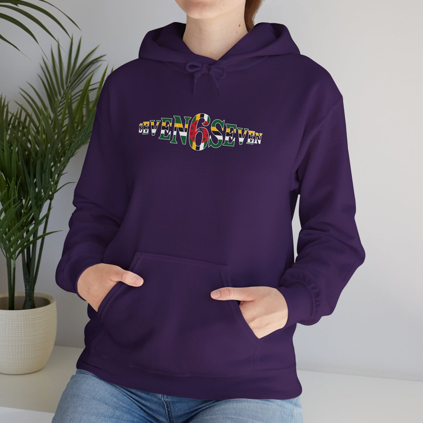 Green 6 Hoodie — Flag Logo