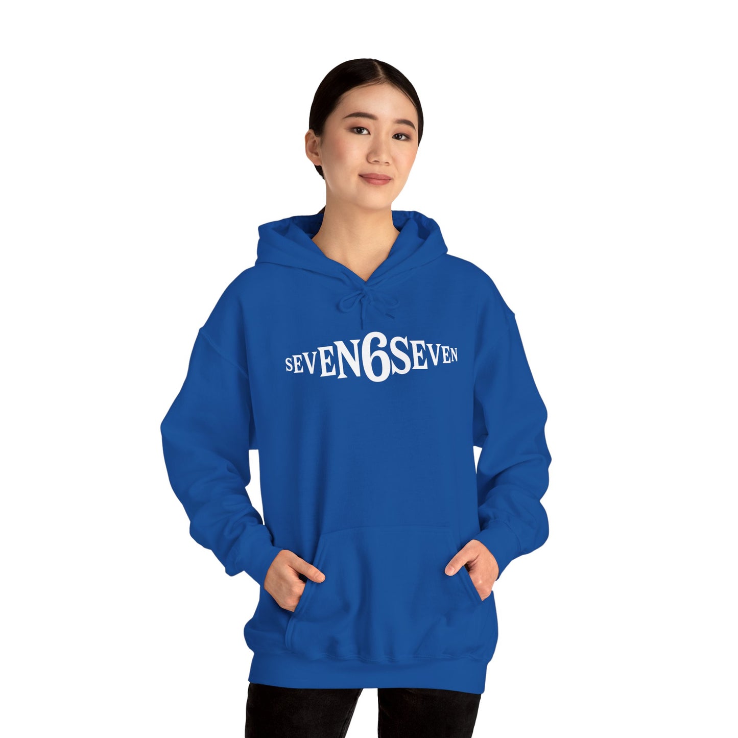 Unisex Heavy Blend™ Hooded Sweatshirt - White Logo