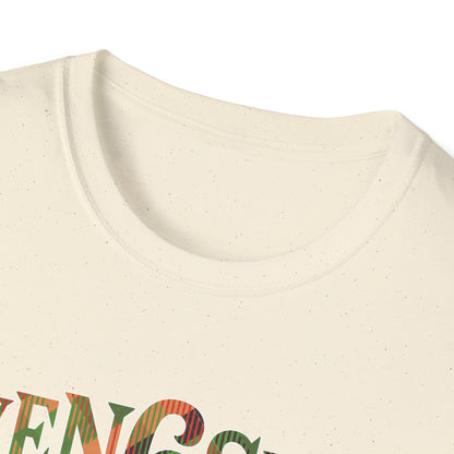Plain T-Shirt with Madras Logo