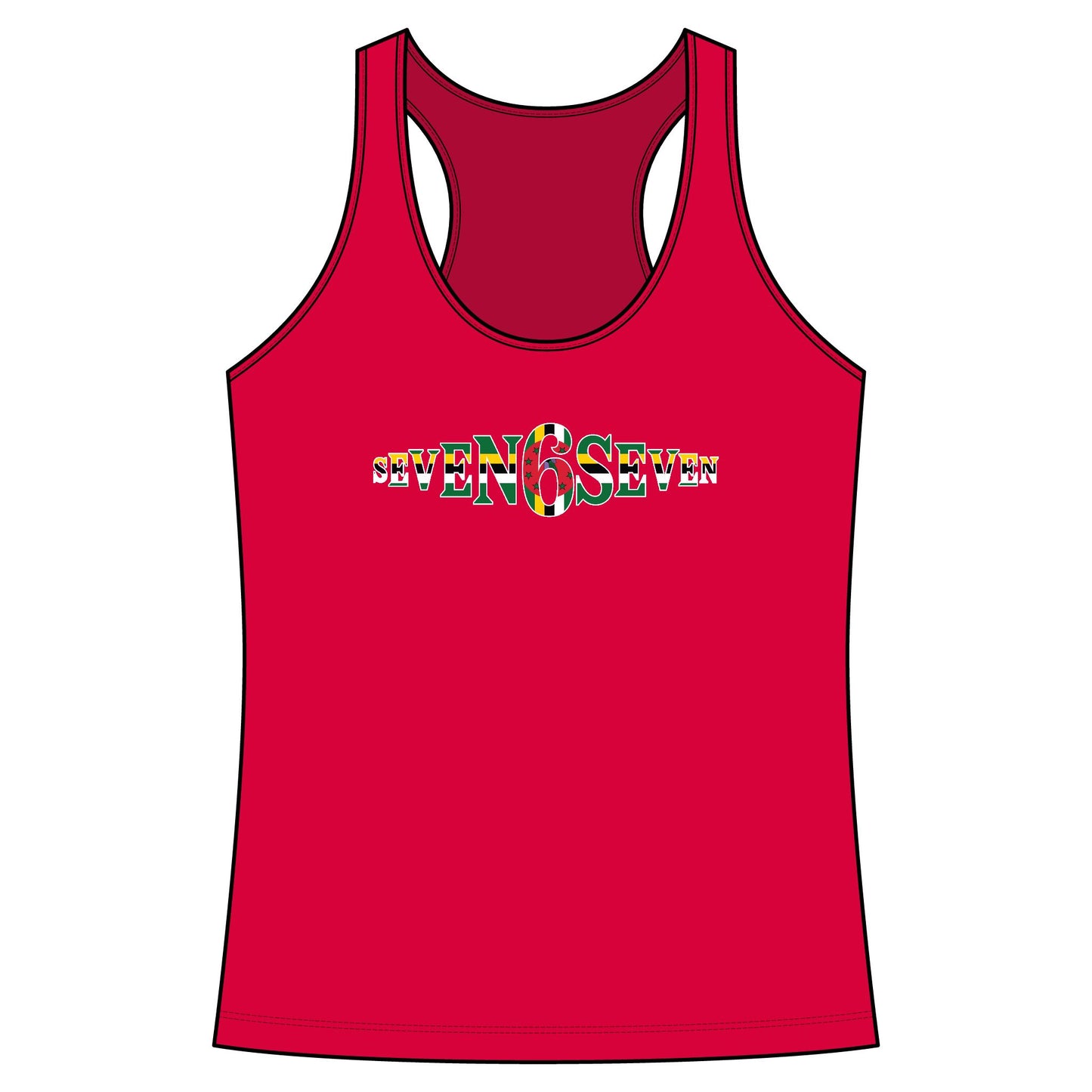Racerback Tank Top — Flag Logo
