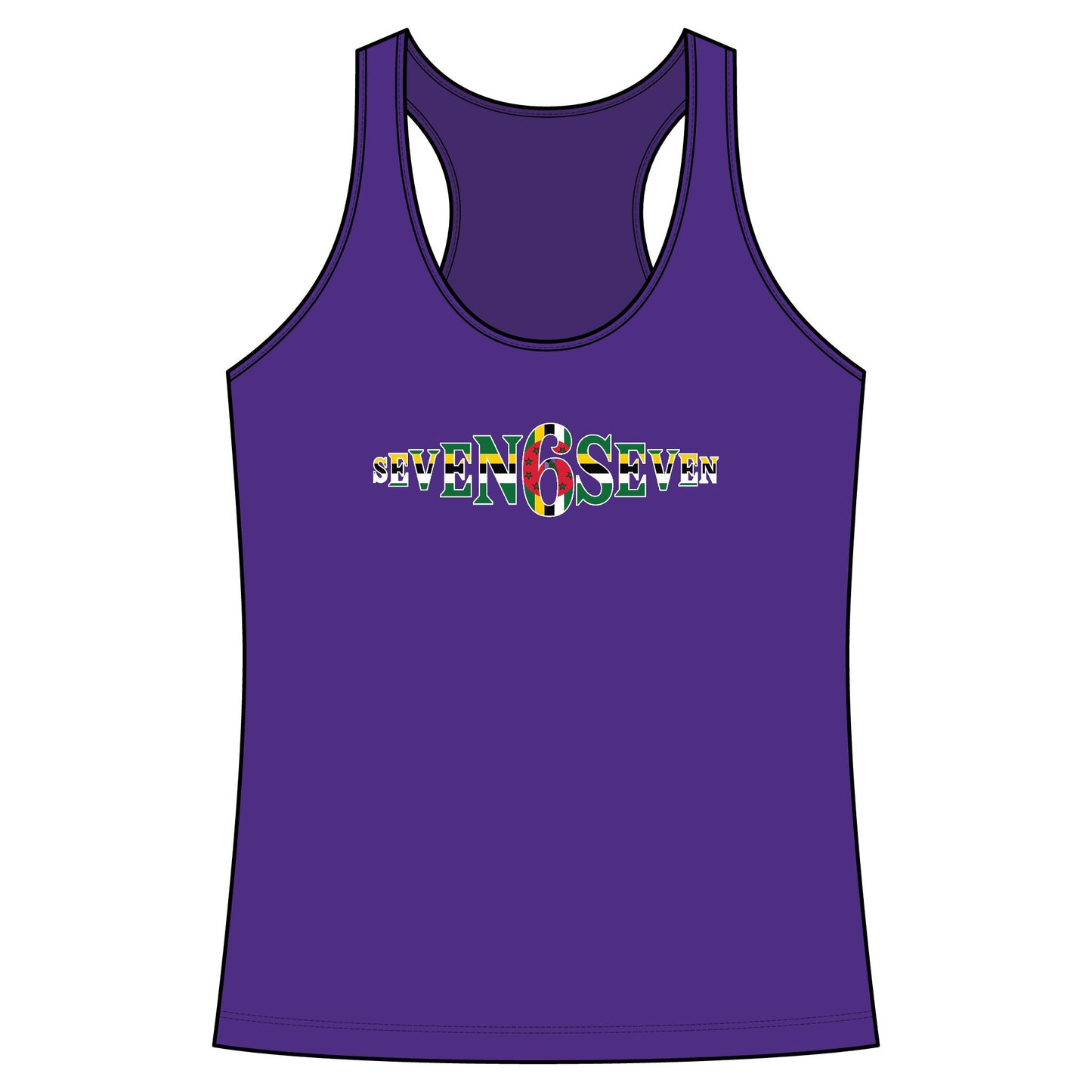 Racerback Tank Top — Flag Logo