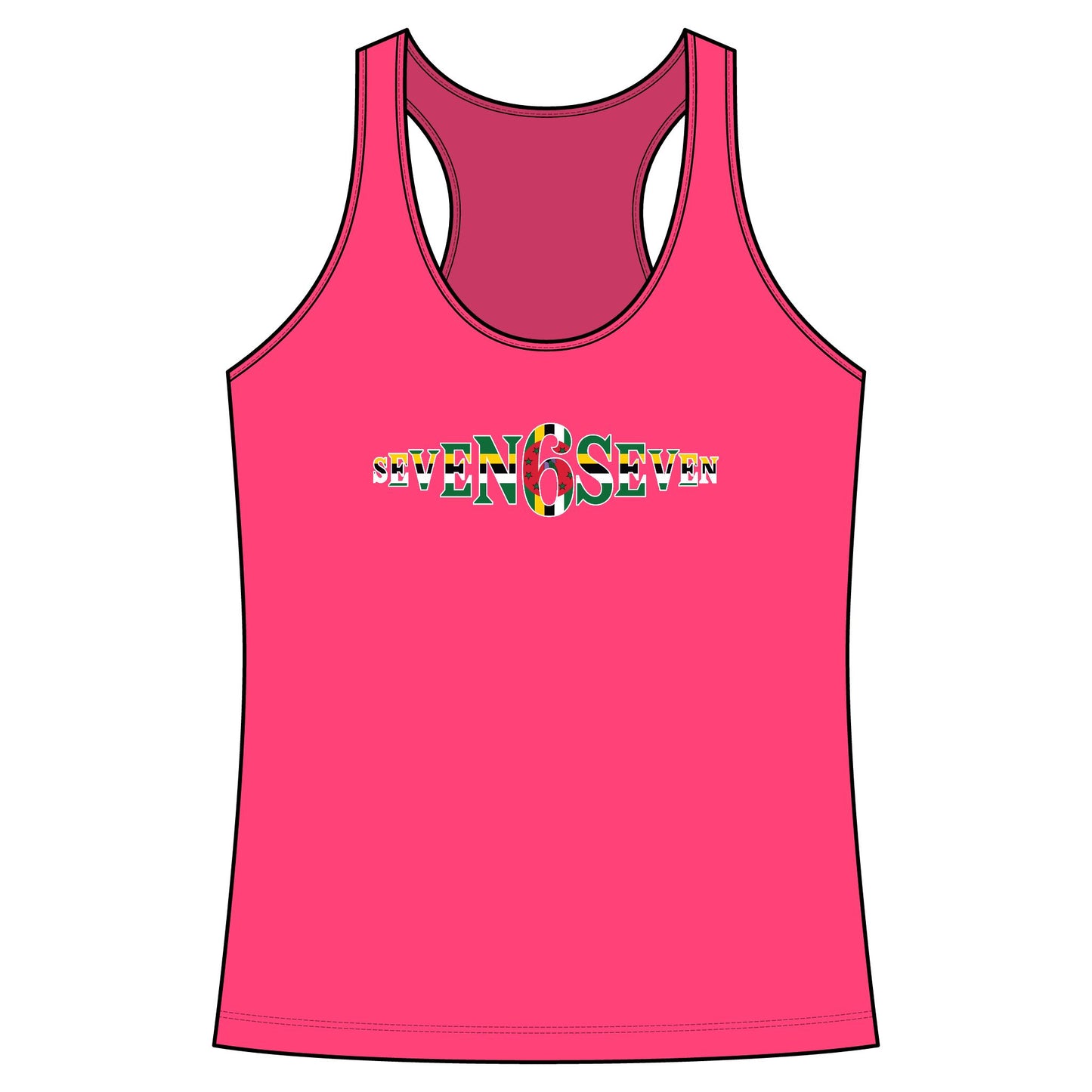 Racerback Tank Top — Flag Logo