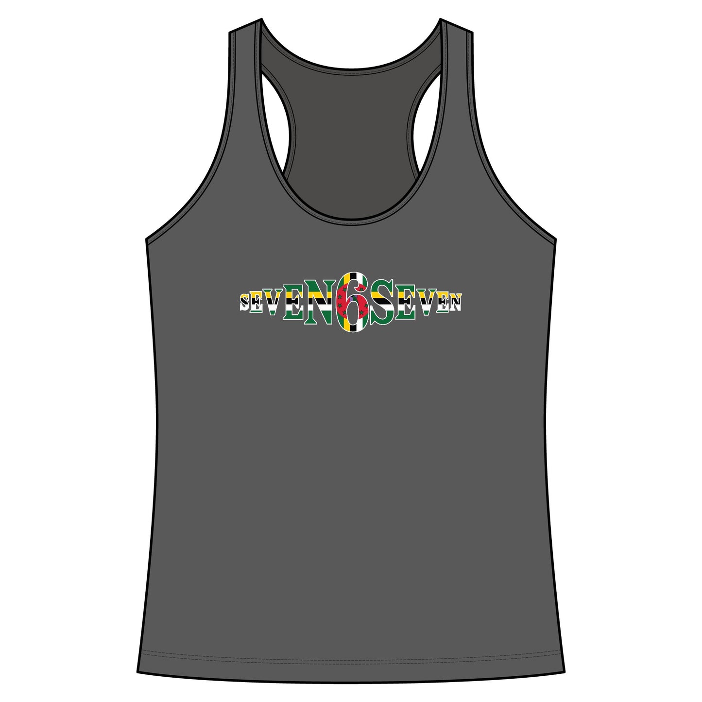 Racerback Tank Top — Flag Logo