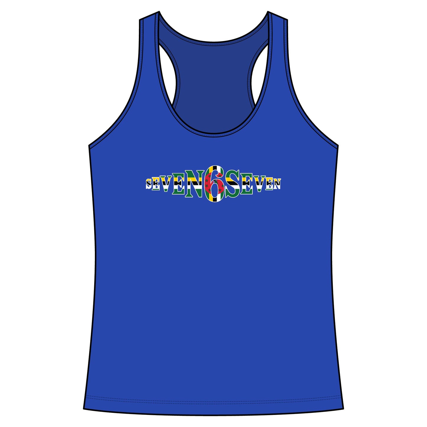 Racerback Tank Top — Flag Logo