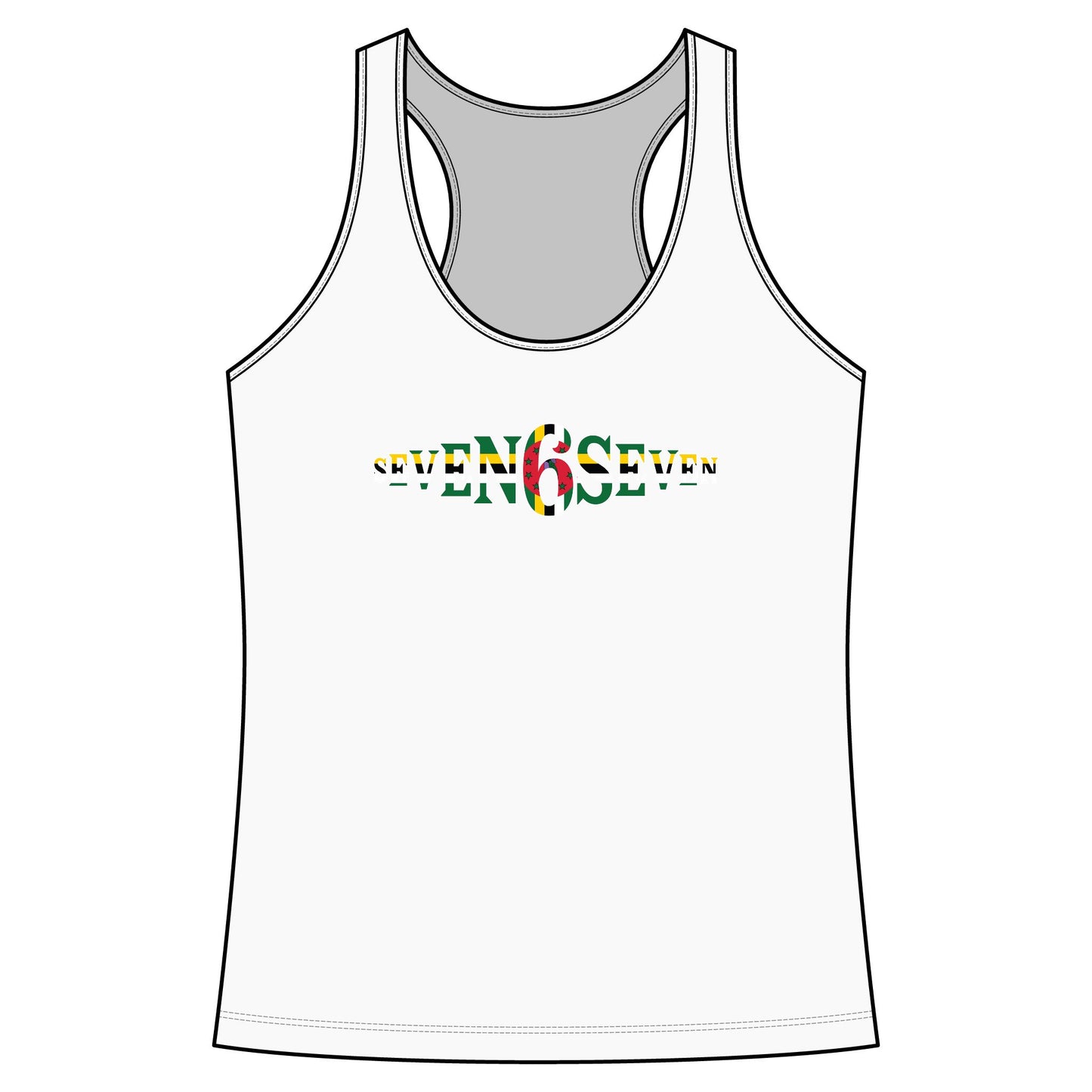 Racerback Tank Top — Flag Logo