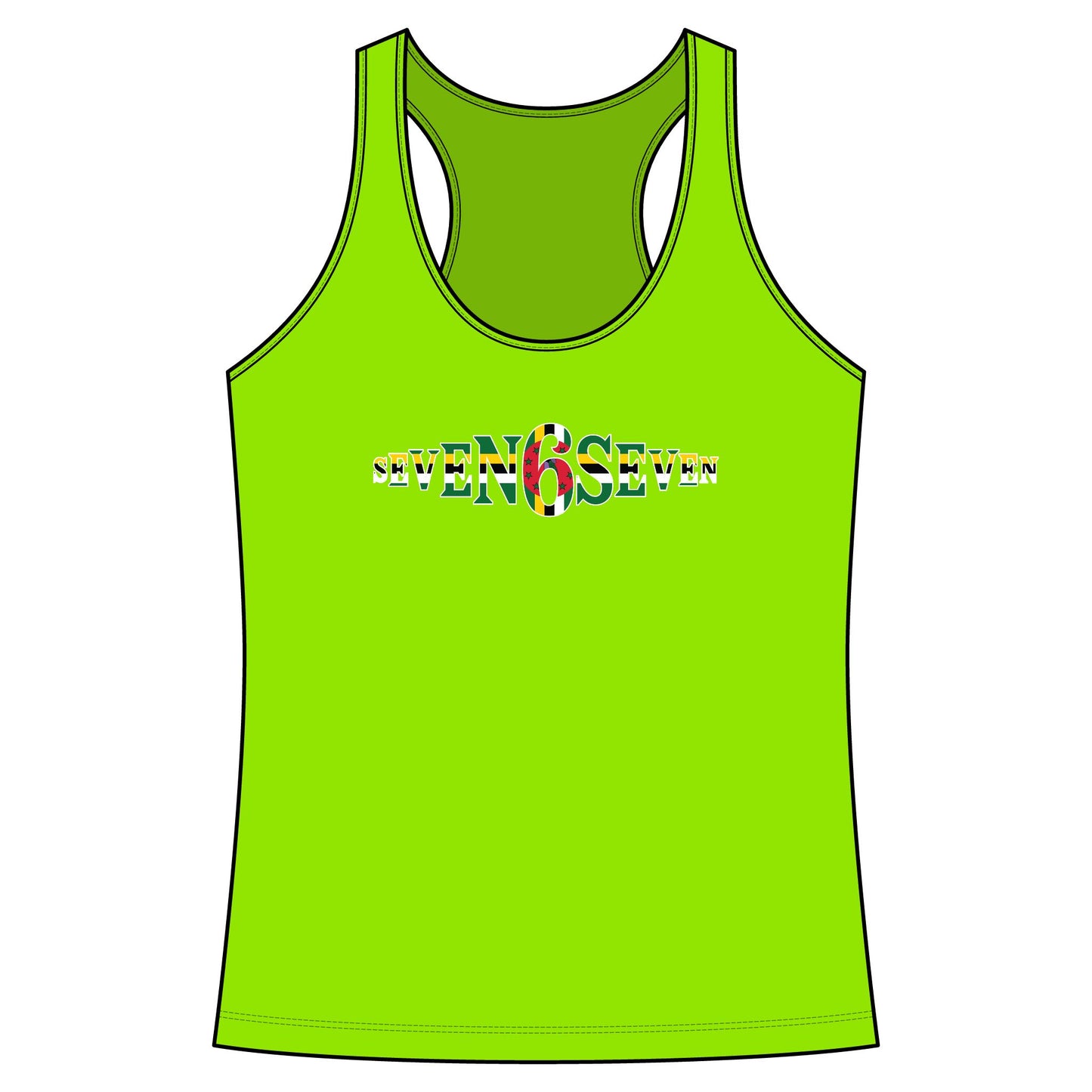 Racerback Tank Top — Flag Logo