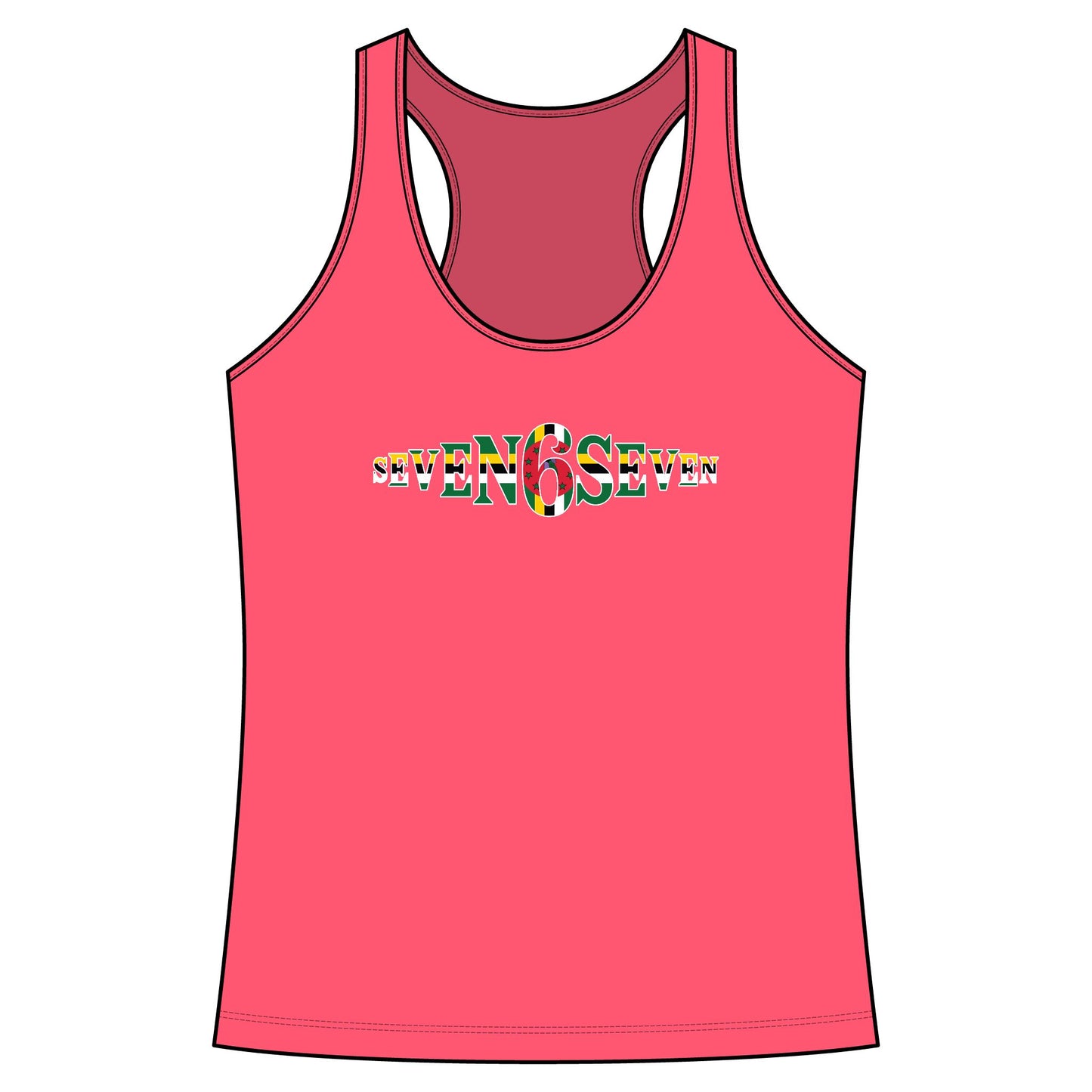 Racerback Tank Top — Flag Logo