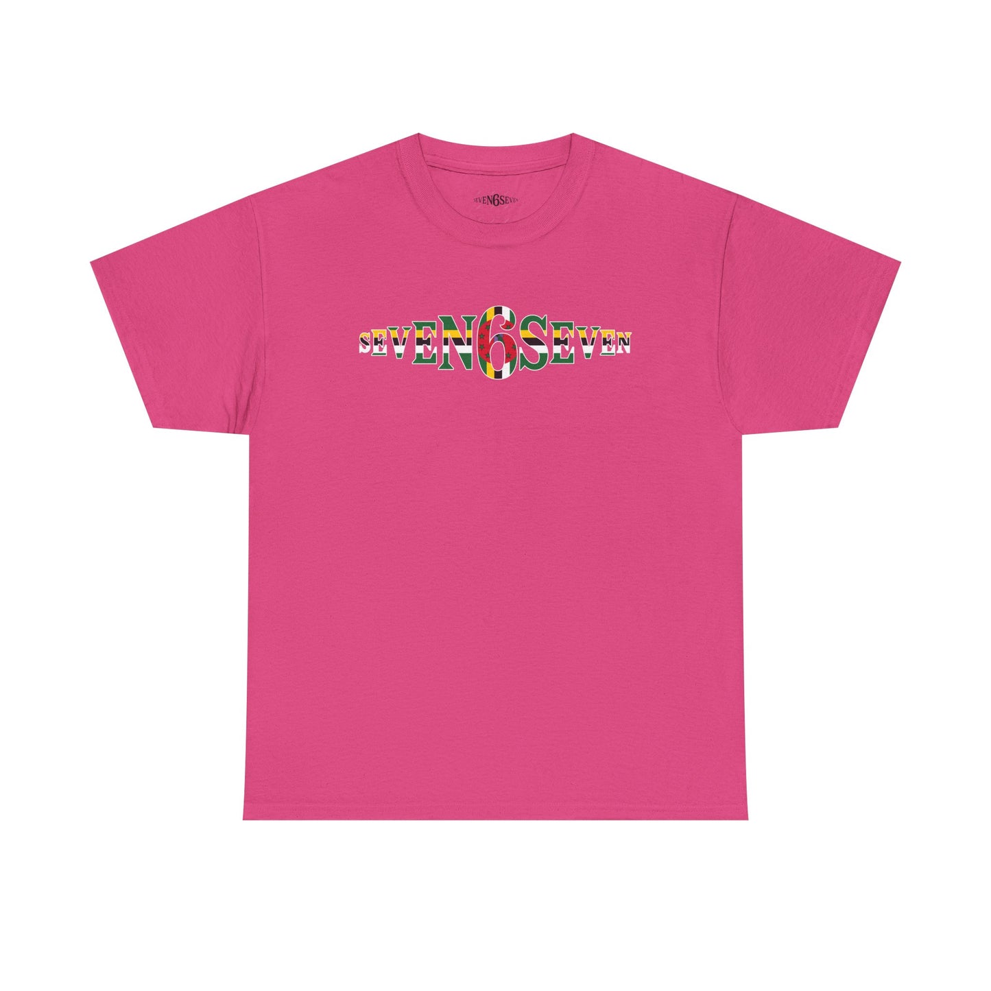 Plain T-Shirt with Flag Logo