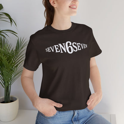Unisex T-Shirt with White Logo