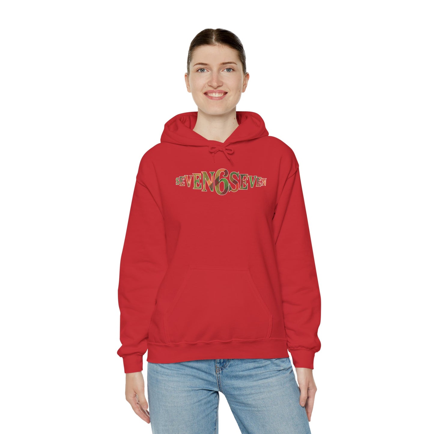 Unisex Heavy Blend™ Hooded Sweatshirt - Madras Logo Neck Label