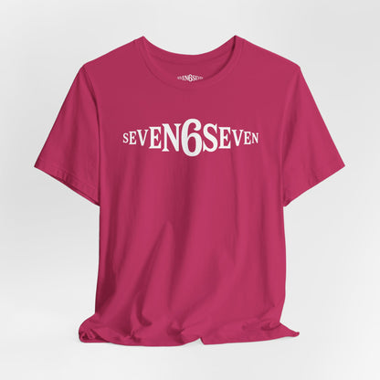 Unisex T-Shirt with White Logo
