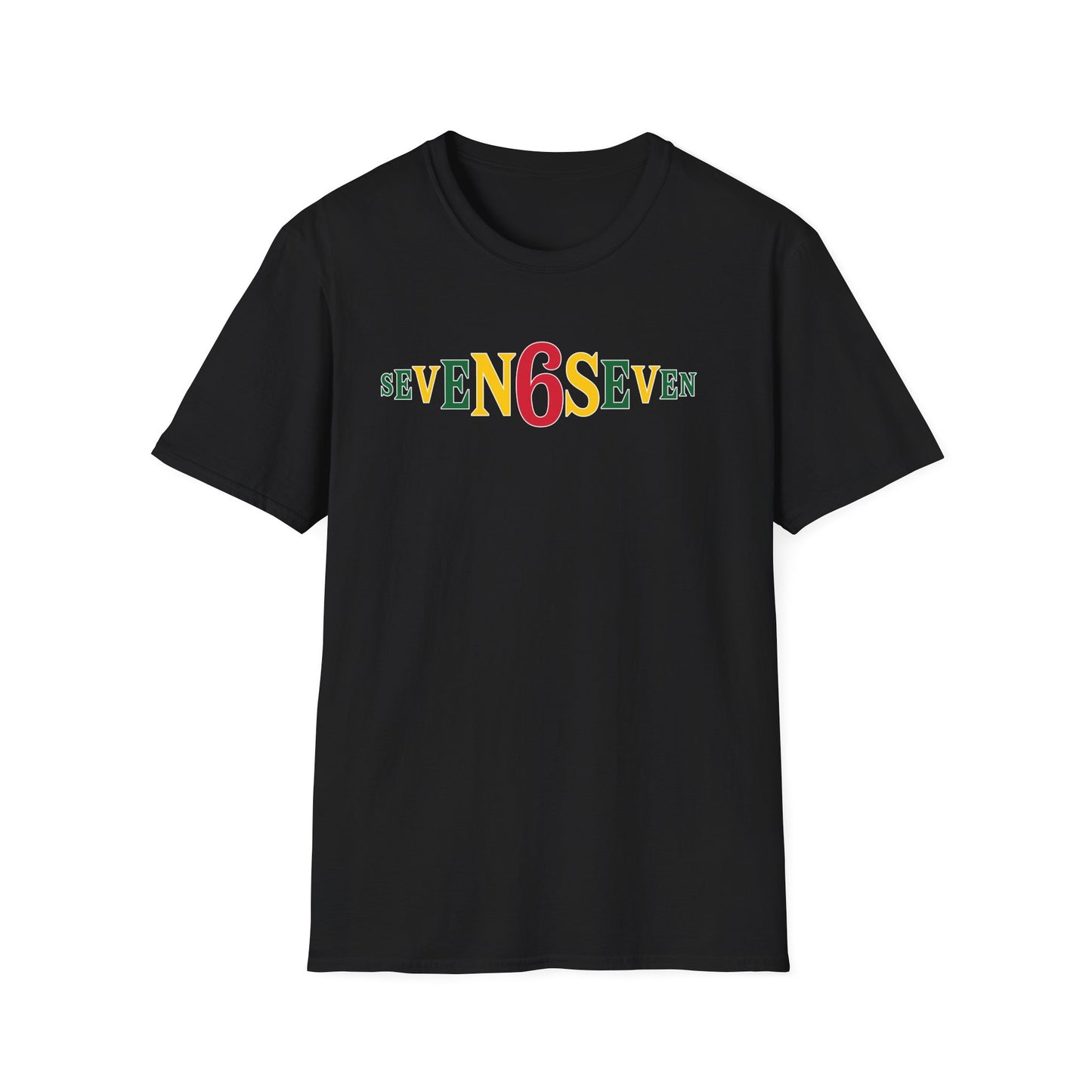 Plain T-Shirt with Ice/Green/Gold Logo