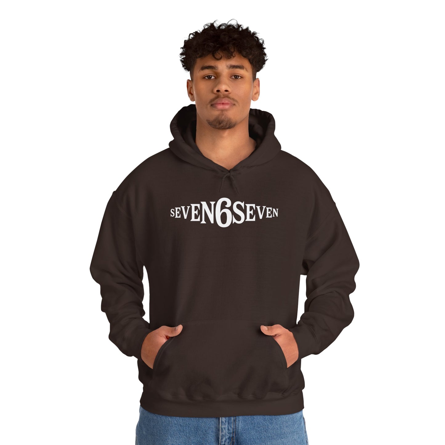 Unisex Heavy Blend™ Hooded Sweatshirt - White Logo