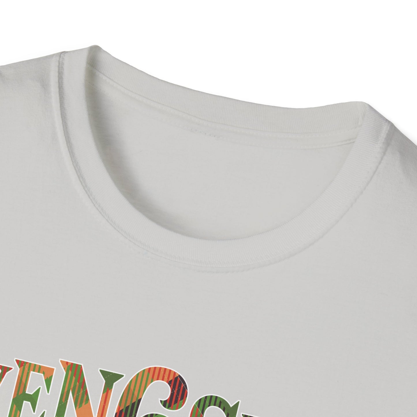 Plain T-Shirt with Madras Logo