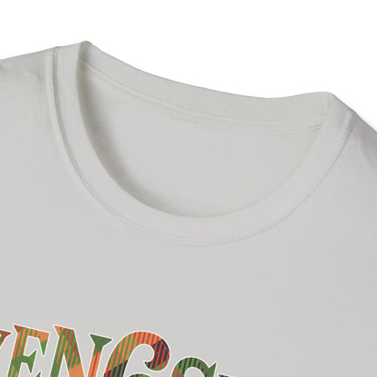 Plain T-Shirt with Madras Logo