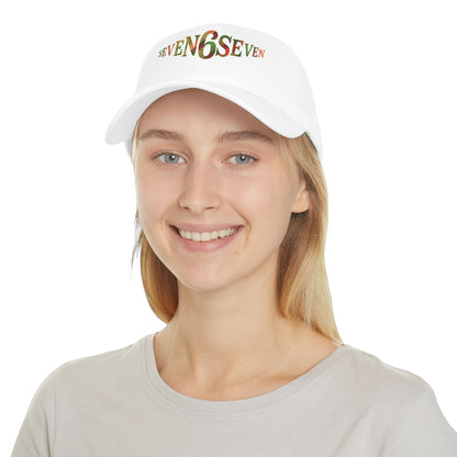 Logo Baseball Cap with Madras Logo