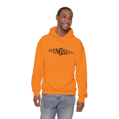 Unisex Heavy Blend™ Hooded Sweatshirt - Black Logo