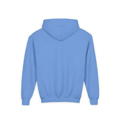Youth Heavy Blend Hooded Sweatshirt with Flag Logo