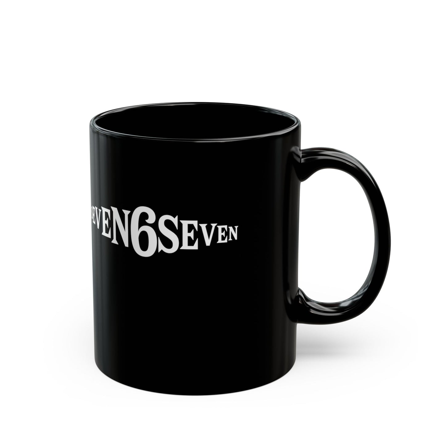 Ceramic Mug - Black/White