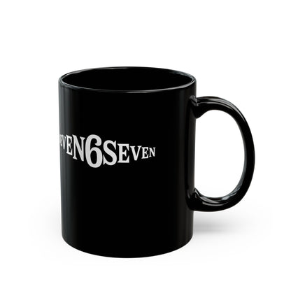 Ceramic Mug - Black/White