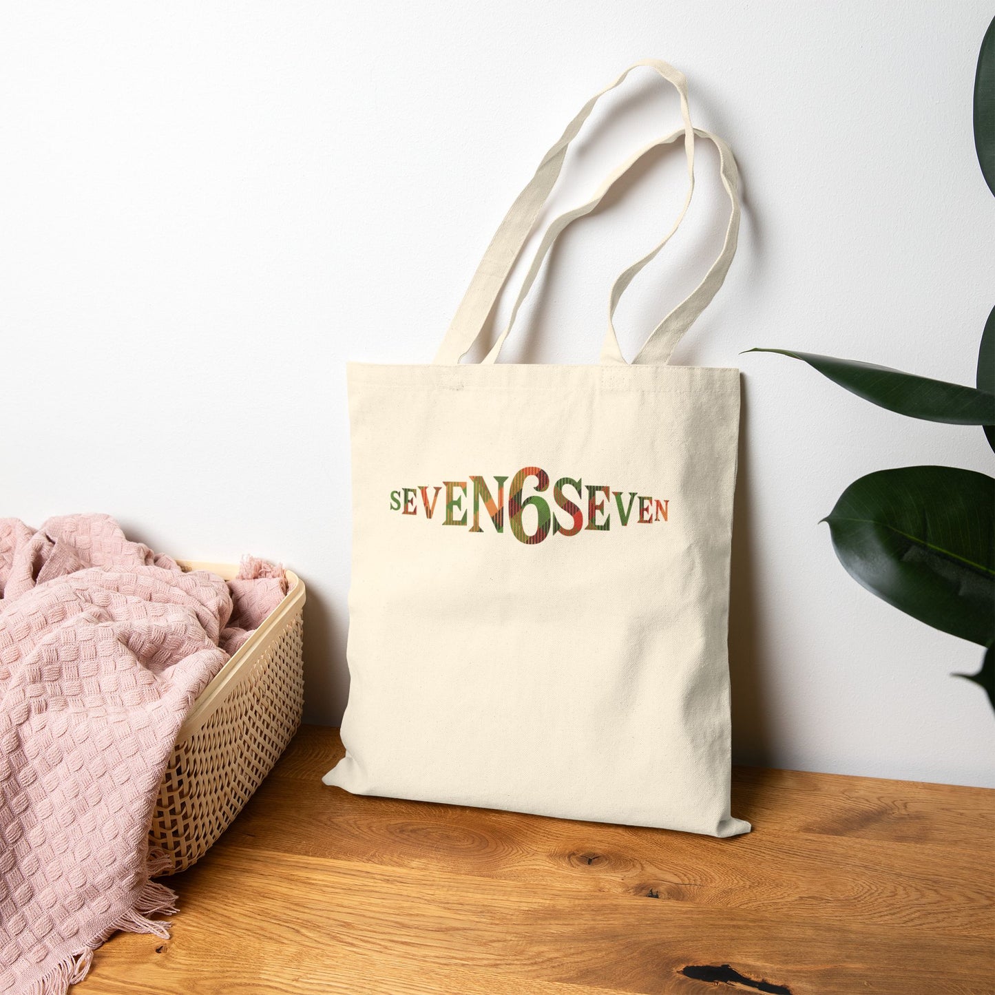 Canvas Tote Bag — Madras Logo