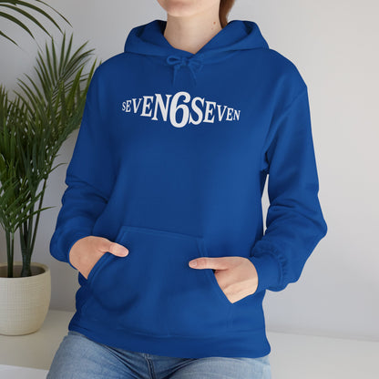 Unisex Heavy Blend™ Hooded Sweatshirt - White Logo
