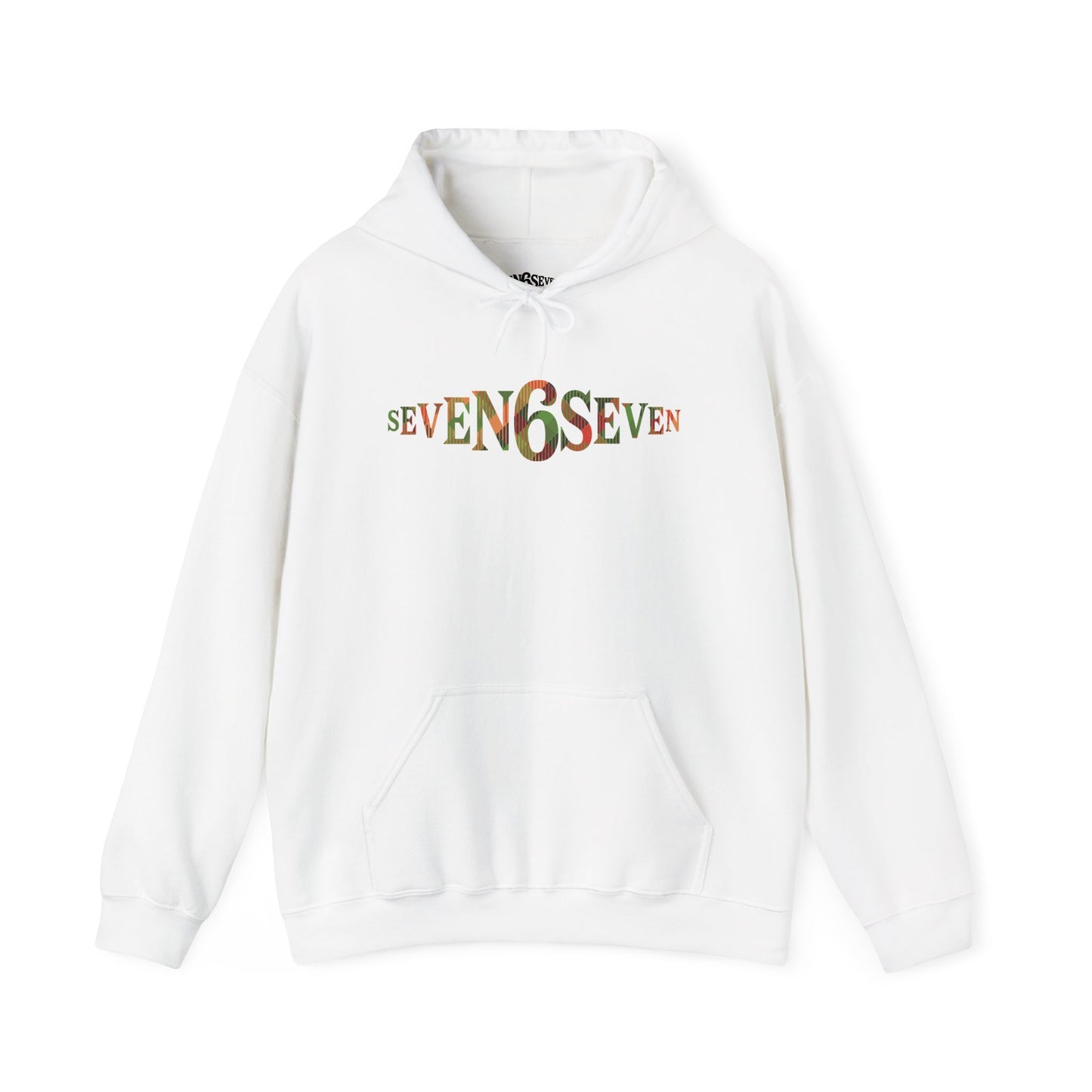 Midweight Cotton-Poly Soft Hoodie with Madras Logo