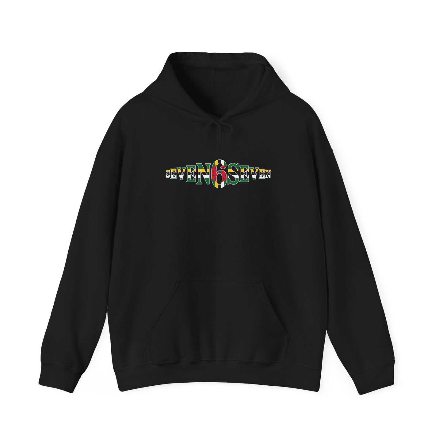 Green 6 Hoodie — Flag Logo
