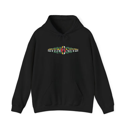 Green 6 Hoodie — Flag Logo