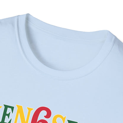 Plain T-Shirt with Ice/Green/Gold Logo
