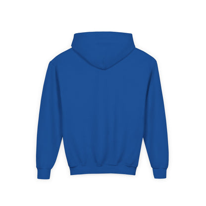 Youth Heavy Blend Hooded Sweatshirt with Flag Logo