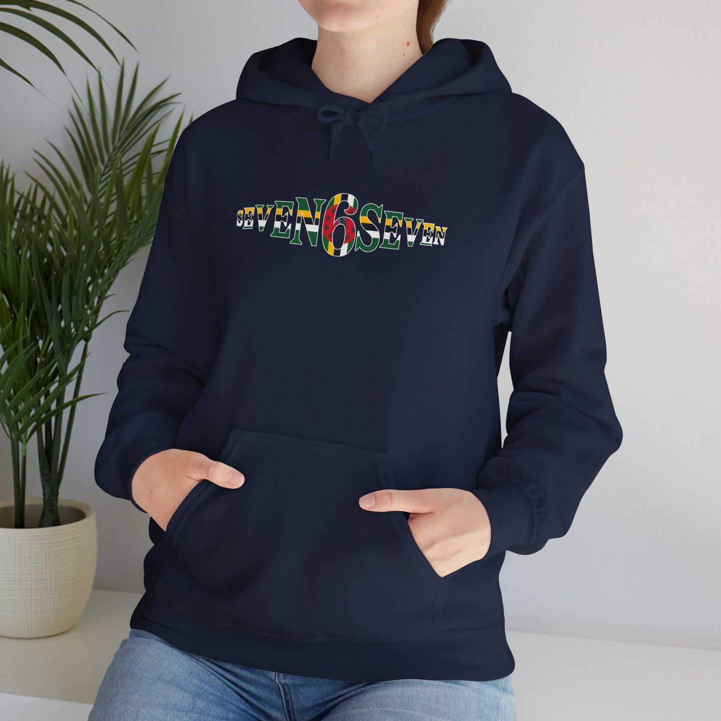 Green 6 Hoodie — Flag Logo