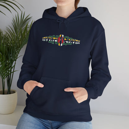 Green 6 Hoodie — Flag Logo
