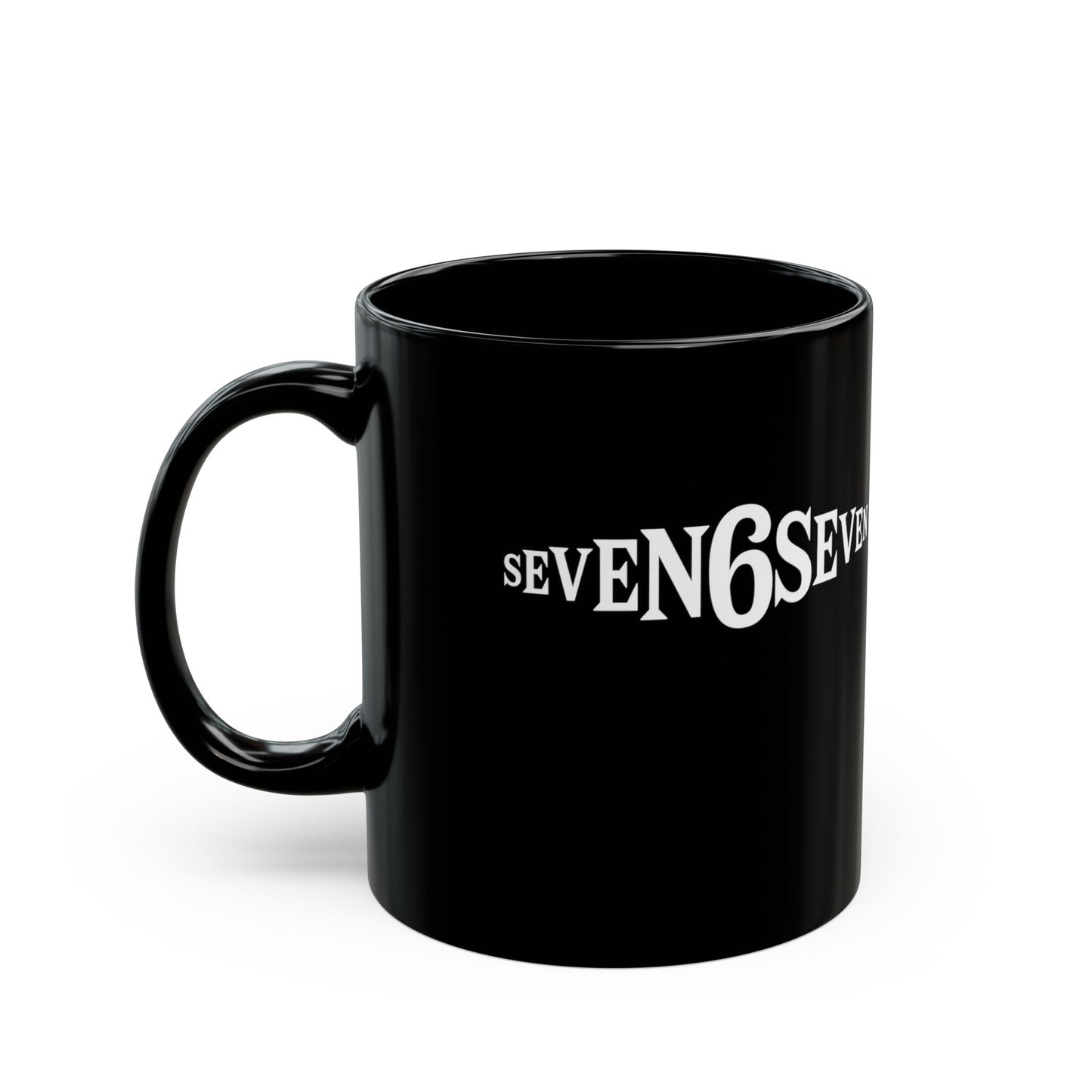 Ceramic Mug - Black/White