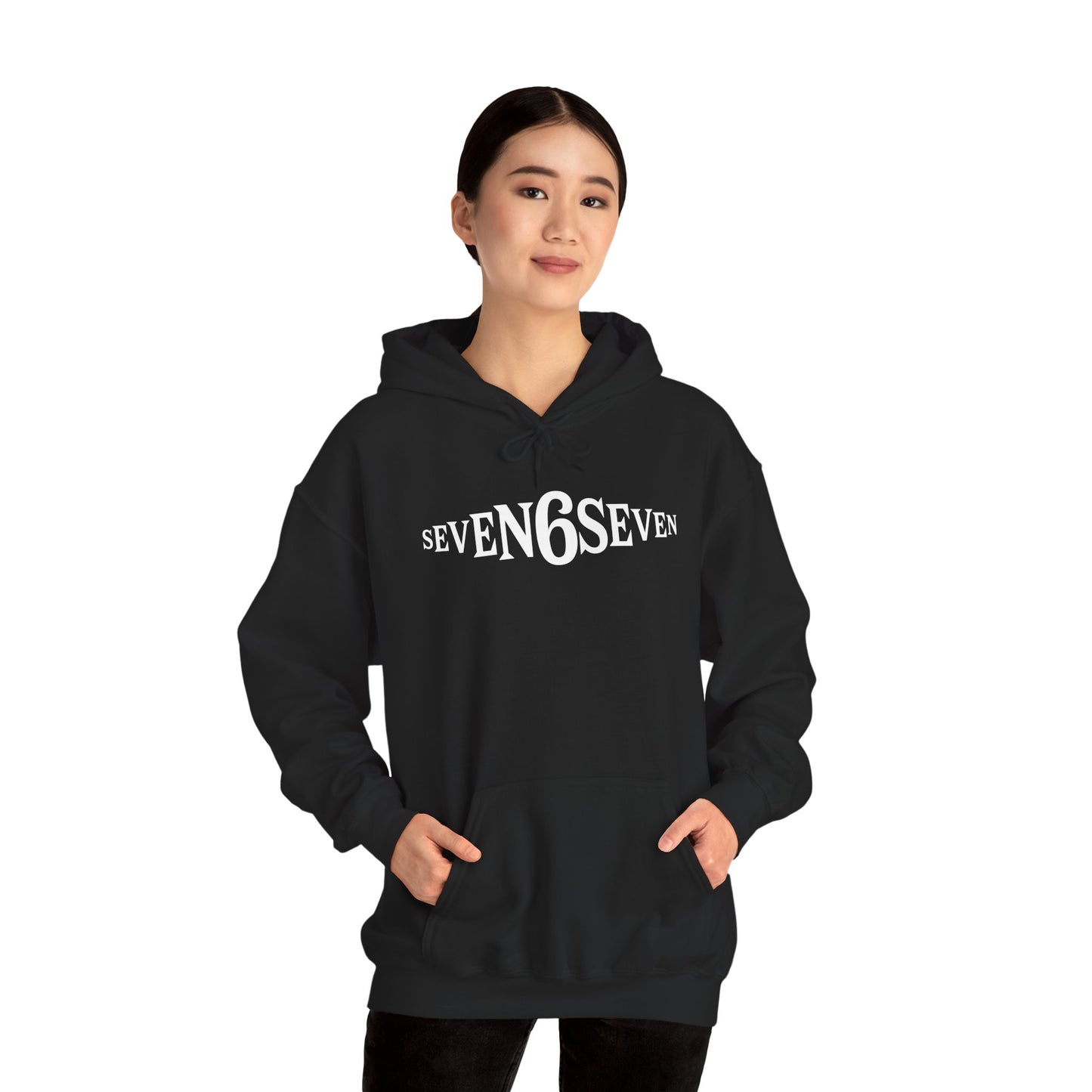 Unisex Heavy Blend™ Hooded Sweatshirt - White Logo