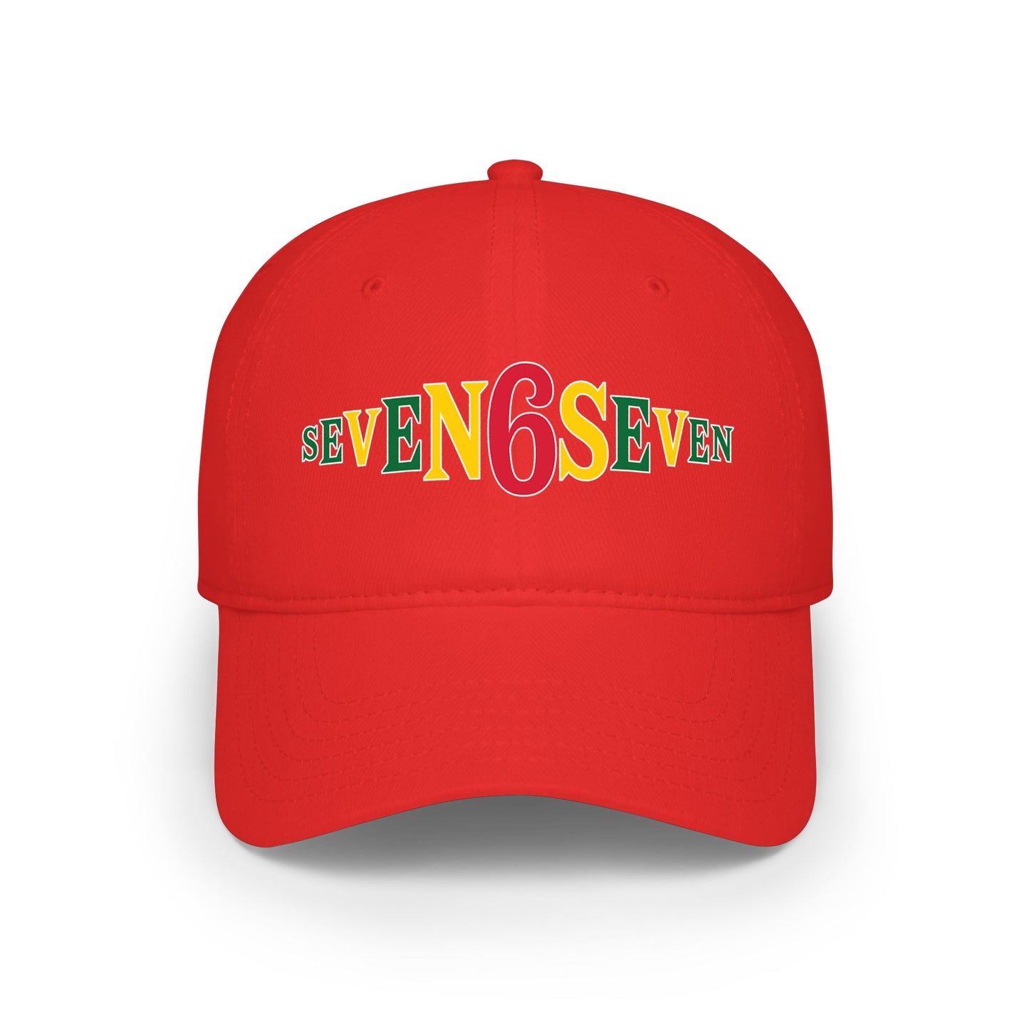 Low Profile Baseball Cap - Ice/Green/God
