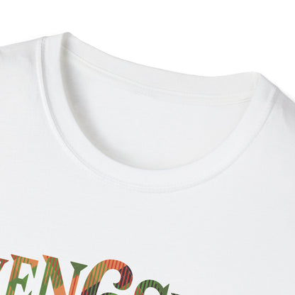 Plain T-Shirt with Madras Logo
