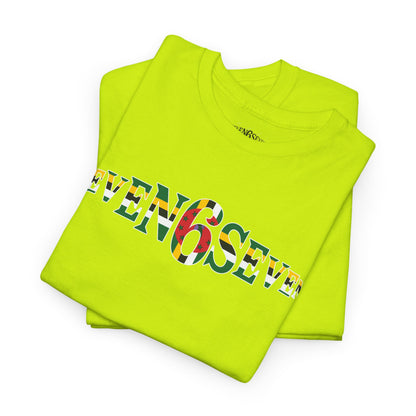 Plain T-Shirt with Flag Logo