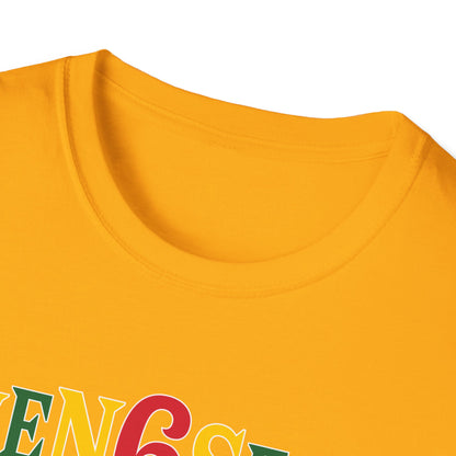 Plain T-Shirt with Ice/Green/Gold Logo