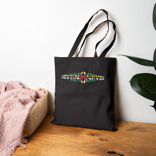 Canvas Tote Bag — Flag Logo