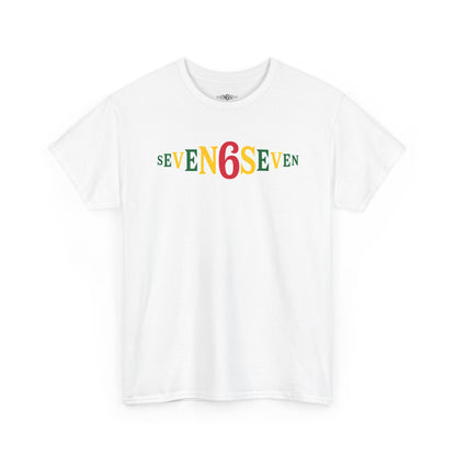 Plain T-Shirt - Ice/Green/Gold